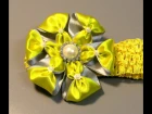 Novo modelo de Flor com duas cores diferente - D.I.Y. TUTORIAL,PAP