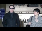 Marilyn Manson Gushes About Brandi Carlile And 'Vice' While Leaving L.A. With New Girlfriend