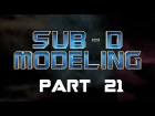 Sub-D Modeling in C4D - Part 21 - Diamond pattern cylinder
