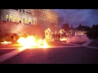 Anarchists storm the greek parliament during the 2nd day of anti-austerity riots (Greece, 18/5 riot)