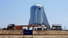 NEW SpaceX's Starship Hopper Construction Site 4K Video
