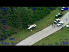 Deputy Driving Training Interrupted by Plane Crash