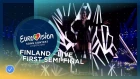 Saara Aalto - Monsters - Finland - LIVE - First Semi-Final - Eurovision 2018