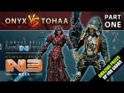 Infinity: Human Sphere N3 Week - Battle Report Part One (Onyx Contact Force Vs Tohaa)