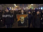 Ukraine: Thousands honour nazis leader S.Bandera in torch lit procession