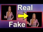 Deepfakes real time side by side comparison (Amy Adams & Nick Cage)