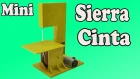 Cómo Hacer Una Mini Sierra Cinta Casera (Muy fácil de hacer) cómo hacer una mini sierra cinta casera (muy fácil de hacer)