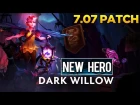 Dota 2 - 7.07 Dueling Fates Patch - Dark Willow (New Hero) Showcase
