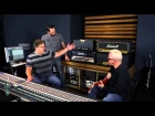 Recording Electric Guitar Session 1 - Divided by 13 head. Ross Hogarth and Tim Pierce