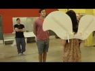 Paul Becker Choreographing Lily Collins & Armee Hammer in Mirror Mirror