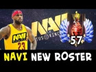 NaVi new roster — LeBron new position 5 support