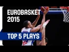 Top 5 Plays - Quarter Final (Day 9) - EuroBasket 2015