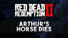 Red Dead Redemption 2 Arthur's Horse Dies (Sad Moment)