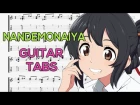 Kimi no Na wa (Your Name)  - Nandemonaiya Guitar Tutorial | Guitar Lesson + TABS