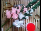 Gladiolus paper flower tutorial - Hoa lay ơn từ giấy nhún 1