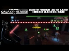 Star Wars Galaxy Of Heroes Darth Vader Zeta Leader The Pit Rancor Raid Phase 1-2