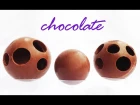 How to Make a Chocolate Ball Sphere Decoration HOW TO COOK THAT Ann Reardon
