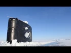 USS Hartford (SSN 768) surfaces at the Arctic circle for ICEX 2016
