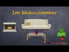 Learn German | German Vocabulary | Im Wohnzimmer | In the living room | A1