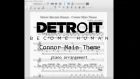 Detroit: Become Human - Connor Main Theme (piano arrangement)