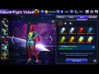 Marvel Future Fight - Inferno, Crystal, Kamala Khan and Elsa Build Details