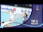 Stars in Motion Episode 9- Top 5 Rallies - 2016 CEV DenizBank Volleyball Champions League - Men