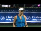 2017 Dubai Duty Free Tennis Championships First Round | Wozniacki vs Kasatkina | WTA Highlights