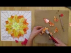 The Making of a Stained Glass Mosaic Flower by Kasia Mosaics