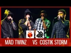 MAD TWINZ vs COSTIK STORM  |  Grand Beatbox TAG TEAM Battle 2016  |  SEMI FINAL