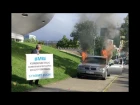 Halter setzt seinen BMW in München aus Protest in Brand. VOL 9