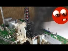 Макет ЧАЭС из конструктора LEGO