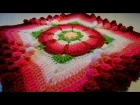 Crochet Flower Granny Square - Granny Square met Bloem haken