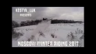 ATV riding in winter Moscow 2017 Raptor 700 Crazy Ducks & Moscow Raptor Garage