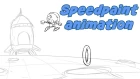 Sonic on the Moon - speedpaint animation