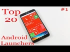 Top 20 Launchers 2013 (Galaxy Note 3) - Part 1/4