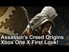 [4K] Assassin's Creed Origins: Xbox One X Tech First Look!