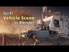 How to Create a Sci Fi Vehicle Scene in Blender 3D