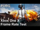 PlayerUnknown's Battlegrounds Xbox One X Frame Rate Test (Early Access)