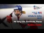 MS ženy U18, čtvrtfinále Rusko - Česko (Přerov)