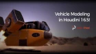 Vehicle Modeling in Houdini 16.5