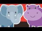 Learn Wild Animals for Kids | Video Flashcards | Kindergarten, Preschool, ESL | Fun Kids English