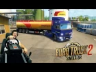 Поездка в Москву на Камазе - Euro Truck Simulator 2 на руле Fanatec ClubSport