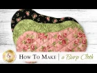 How to Make a Flannel Burp Cloth | with Jennifer Bosworth of Shabby Fabrics