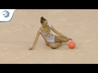 Arina AVERINA (RUS) - 2017 European Champion with ball!