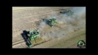 (Music/Sound) BIG Wheat harvest 2016 / 4 x John Deere S690 I & S 685 I Mähdrescher / Ernte 2016