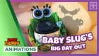 Baby Slug's Big Day Out - Мультфильм Best Fiends