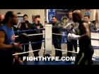 BERNARD HOPKINS SHOWS SURGICAL PRECISION ONE LAST TIME ON MITTS WITH JOHN DAVID JACKSON; FINAL FIGHT