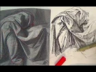 Pen and Ink Drawing Tutorials | How to draw drapery like Leonardo da Vinci