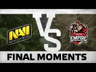 WATCH FIRST: Final Moments - Na`Vi vs Empire. Game 1  Dota Pit S5