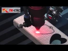 100w laser cut 17mm soft wood, China cnc laser machine, laser cutter